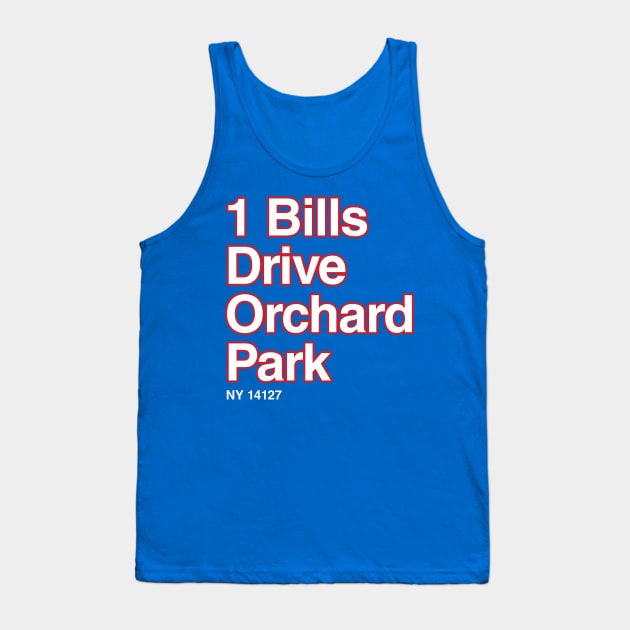 Buffalo Bills Football Stadium Tank Top by Venue Pin